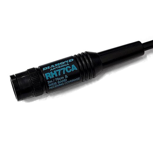 Diamond RH77CA Dual-Band HT Antenna 144 430 MHz High Gain Handheld Amateur Radio Antenna with Improved Range Signal Clarity for Portable Two Way Radios
