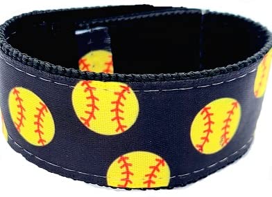 Softball Sleeve Holders - Adjustable 1 Pair Black
