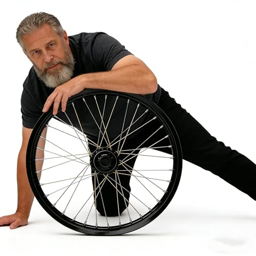 Heavy-Duty Motorcycle Rim Strips - 21" x 25mm Puncture Protection