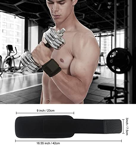 Adjustable Wrist Support Braces - 2 Pack Compression Wraps for Pain Relief