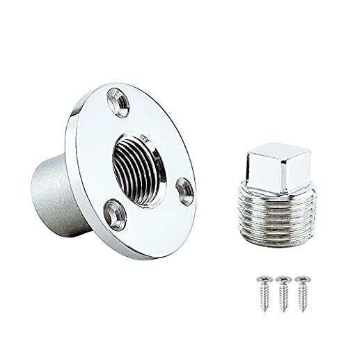 Stainless Steel Boat Garboard Drain Plug - 1" Transom Hole