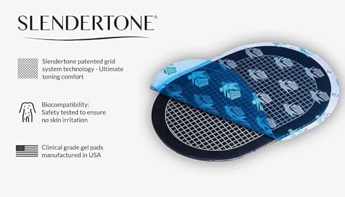 Slendertone Abs Gel Replacement Pads - 3 Sets of 3 for Abdominal Toning Belts