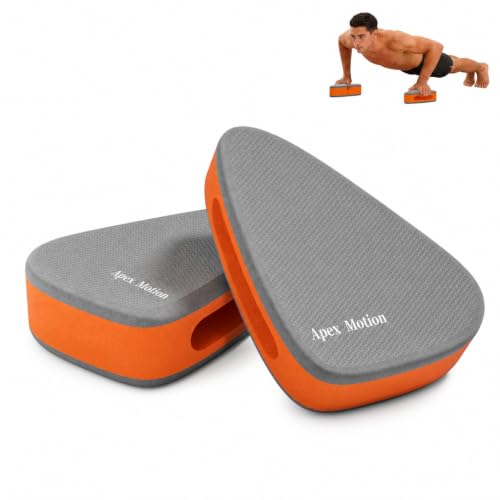 ApexMotion Push Up Handles for Floor - High-Density EVA Palm Pads (Pair)