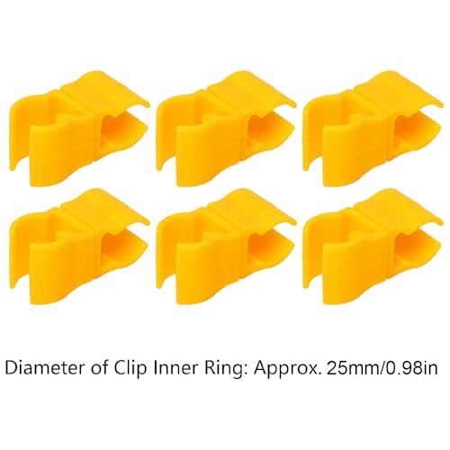 Agility Pole Swivel Clips - 10 Pack Soccer Training Connectors