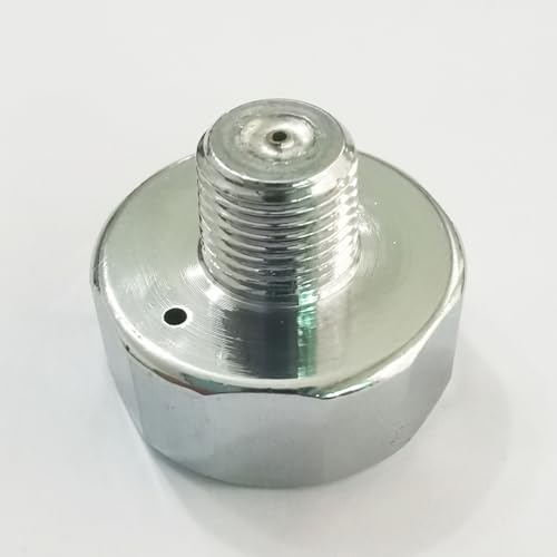 1 Inch Pressure Gauge - 1/8NPT, 6000psi for Paintball & Diving