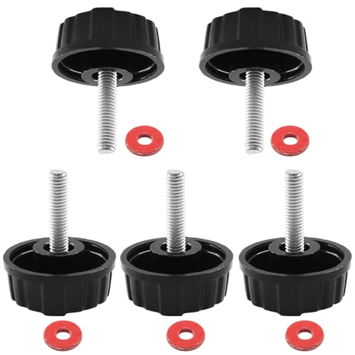 5Pcs Fishing Reel Handle Screw Caps - Universal Replacement Parts