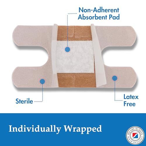 Knuckle Bandages - Sterile Fabric Adhesive, 100 Count