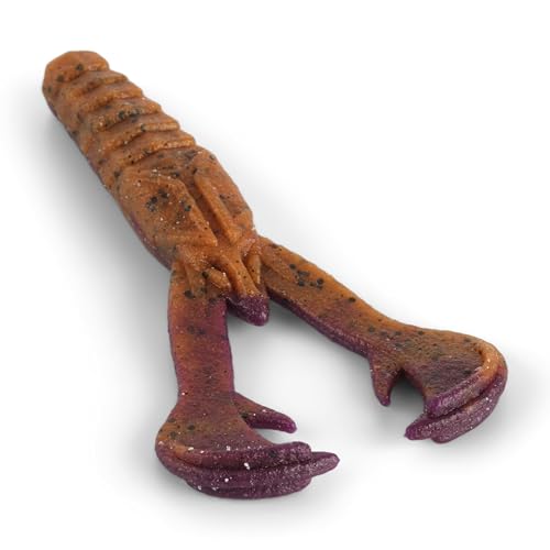 PowerBait MaxScent Crud Craw - Peanut Butter and Jelly, 4"