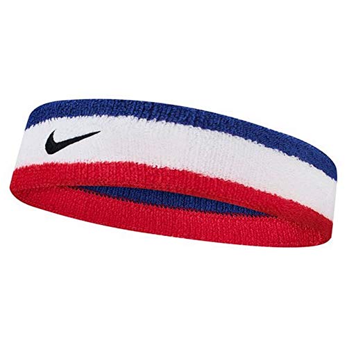 Swoosh Headband - One Size Obsidian/White