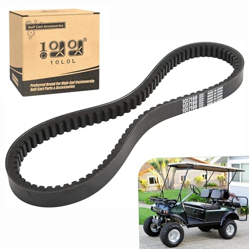10L0L Club Car DS Drive Belt 1988-1991 Heavy Duty Replacement 1014081/1017188