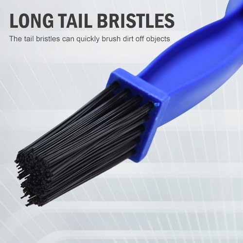 Bicycle & Motorcycle Chain Cleaning Brush Set - 2 Pcs