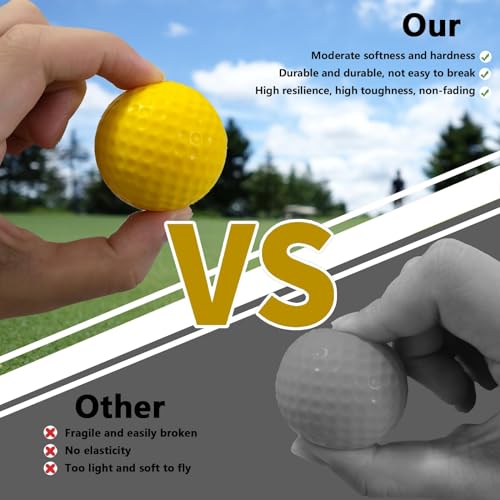 Foam Golf Practice Balls 16 or 54 Pack Soft Limited Flight Balls,