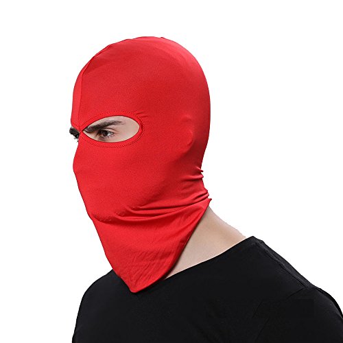 Windproof Balaclava Mask for Outdoor Sports - Red, 43x24.5cm