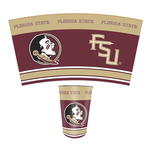 Florida State Seminoles Wastebasket - Maroon - 15"x10.5"