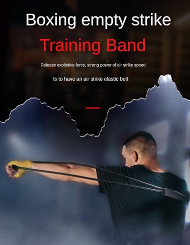 HANSYDONNY Boxing Resistance Bands Red 20LB for Speed & Power Training