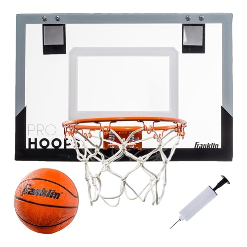 Over The Door Mini Basketball Hoop - 17.75" x 12" - Black/Gray