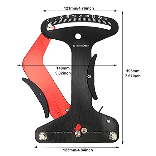 Bicycle Spoke Tension Meter with Caliper - Wheel Repair Tool