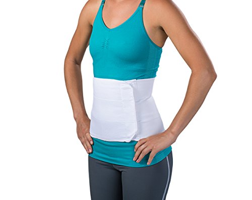 Procare Premium 9-Inch Elastic Abdominal Support Binder XL for Post-Surgery & Strains