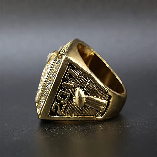 2017 Fantasy Football Championship Ring Trophy - Gold, Size 10 with Box