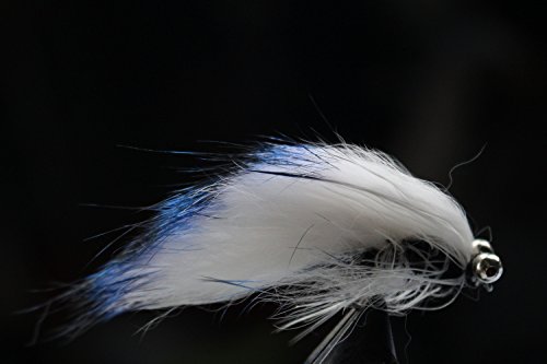 Tigofly 12pcs Weighted Zonker Streamer Trout Flies #6 for Fly Fishing