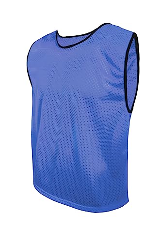 Training Bibs for Soccer, Basketball & Football - Dark Blue XL