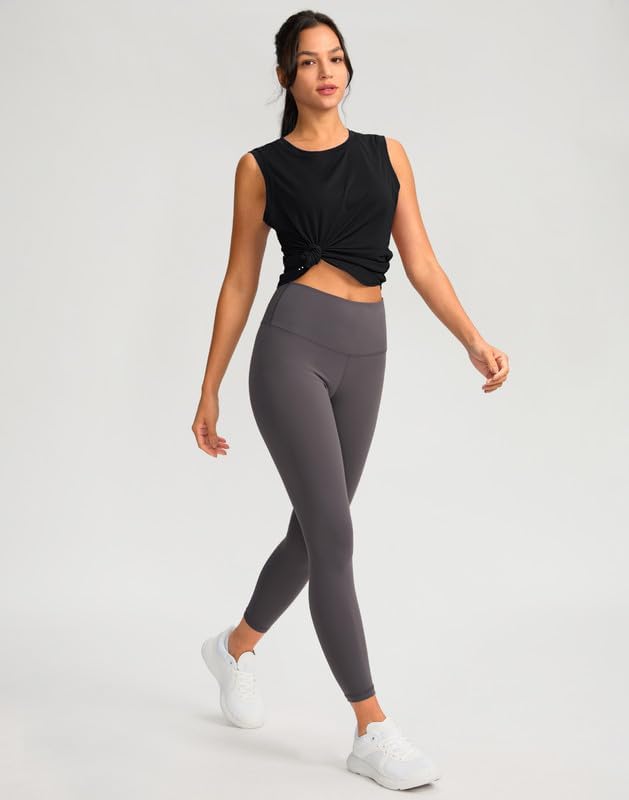 YYV Women's Workout Tank Tops - Lightweight Sleeveless Yoga & Running Shirts | Loose Fit Design