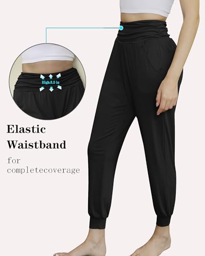 Loose Yoga Pants for Women with Pockets - Comfortable Fit
