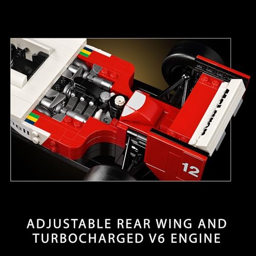 LEGO Icons McLaren MP4/4 Model Car Kit with Ayrton Senna Minifigure - 10330