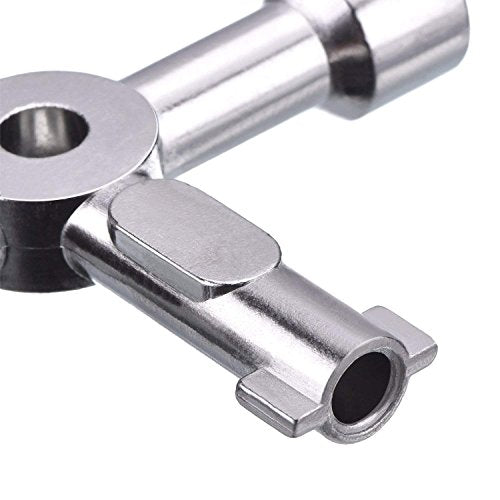 4-Way Utility Key Set for Water Meter & Cabinet Access - 2 Pack
