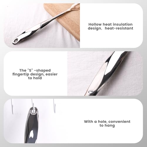 Stainless Steel Carving Fork - 14.6" 2-Prong Meat Serving Utensil