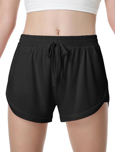 EXARUS Girls 12Y Athletic Shorts 2-in-1 Sports Running Workout Cheer Set