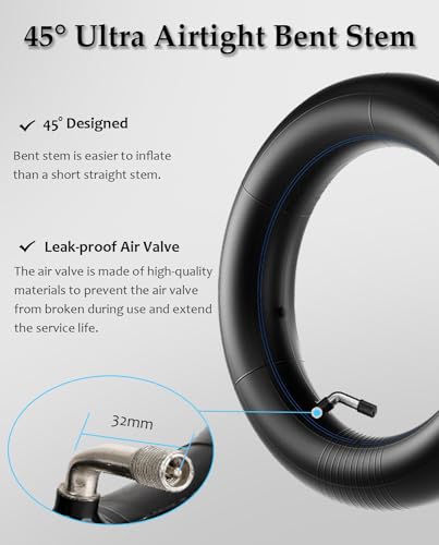 10 Inch Off-Road Scooter Inner Tube 2.75-6.5 Puncture-Resistant with 1 Piece - Felixstory