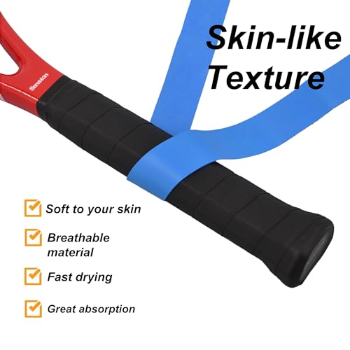 Anti-Slip Tennis Overgrip - Super Absorbent Badminton Grip - 5 Colors