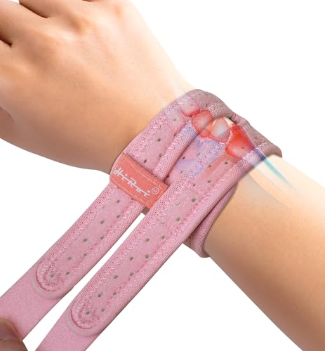 Adjustable Wrist Brace for TFCC Tears - Pink, 1 Pack