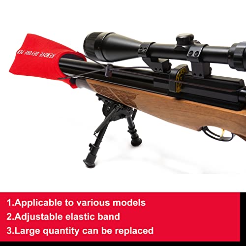 Airsoft Barrel Cover - 6 Pcs Red Paintball Marker Accessories