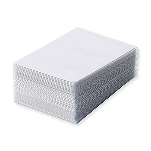 Exact Fit Inner Sleeves for Trading Cards - 100 Pack - Clear