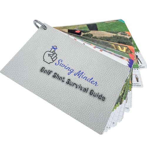 Swing Minder Golf Reference Cards - Right-Hand Edition for Hardest Shots