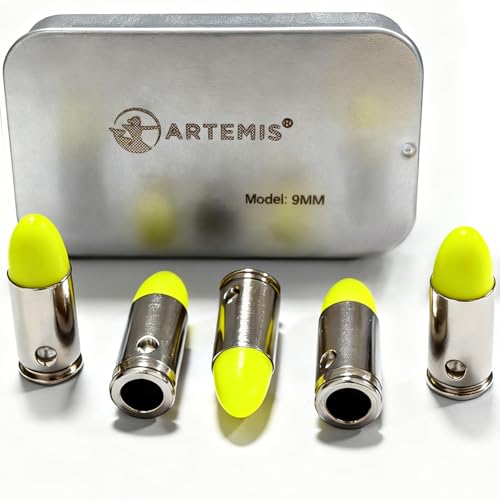 9mm Snap Caps Training Dummy Rounds - 5 Pack for Dry Fire Practice