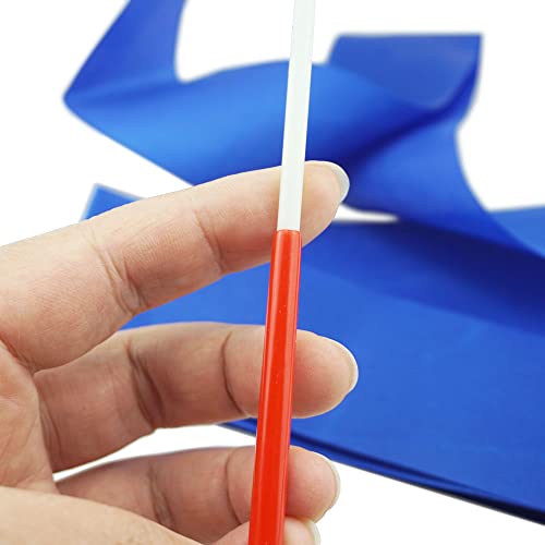 Blue Rhythmic Gymnastics Ribbon Dance Streamers - Set of 2