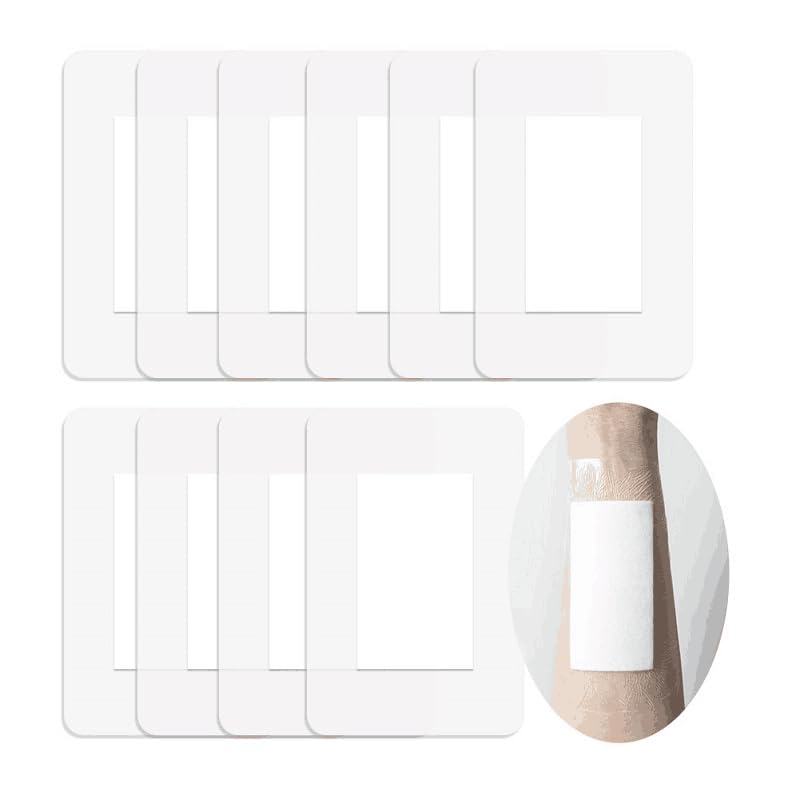 Large Waterproof Bandage - Clear Adhesive Dressing, 10pcs