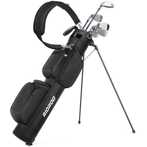 Lightweight 3-Way Stand Golf Bag - Holds Up to 9 Clubs