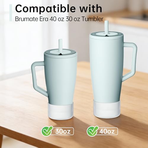 Silicone Protective Boot for 40oz Brumate Tumbler - Transparent