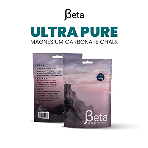 Premium Rock Climbing Chalk - 100 Grams of Heat Treated Magnesium Carbonate