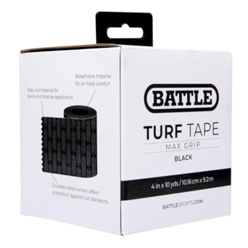 Football Kinesiology Tape - 4 Inch Wide, 10 Yards, Waterproof