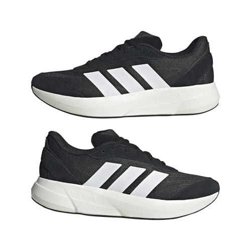 adidas Men's Lightshift Sneakers Casual Shoes Grey 9.5 Black/White/White