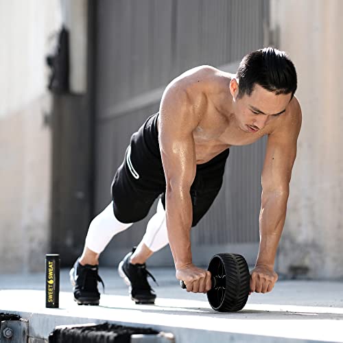 Ab Wheel Roller for Core Strength Training with Knee Pad