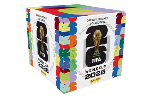 2026 FIFA World Cup Sticker Collection - 25 Pack Box