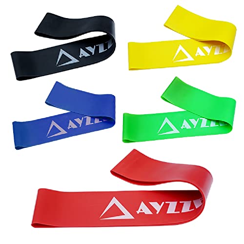 Resistance Exercise Loop Bands Set of 5 - Versatile Home Gym Equipment