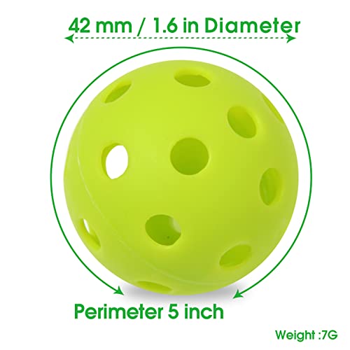 Soft Plastic Golf Balls for Training - 12 Pack - 42mm
