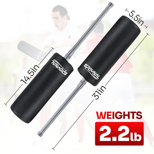 Inflatable Blocking Pads for Football & Basketball Training - 2 Pack